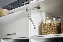 Interiax WASHWALL 'Mary' Wasmachine Ombouwkast Wit - Ombouw Meubel voor Droogkast - Met opbergkast - 200x67.5x67.5 cm — thumbnail 4