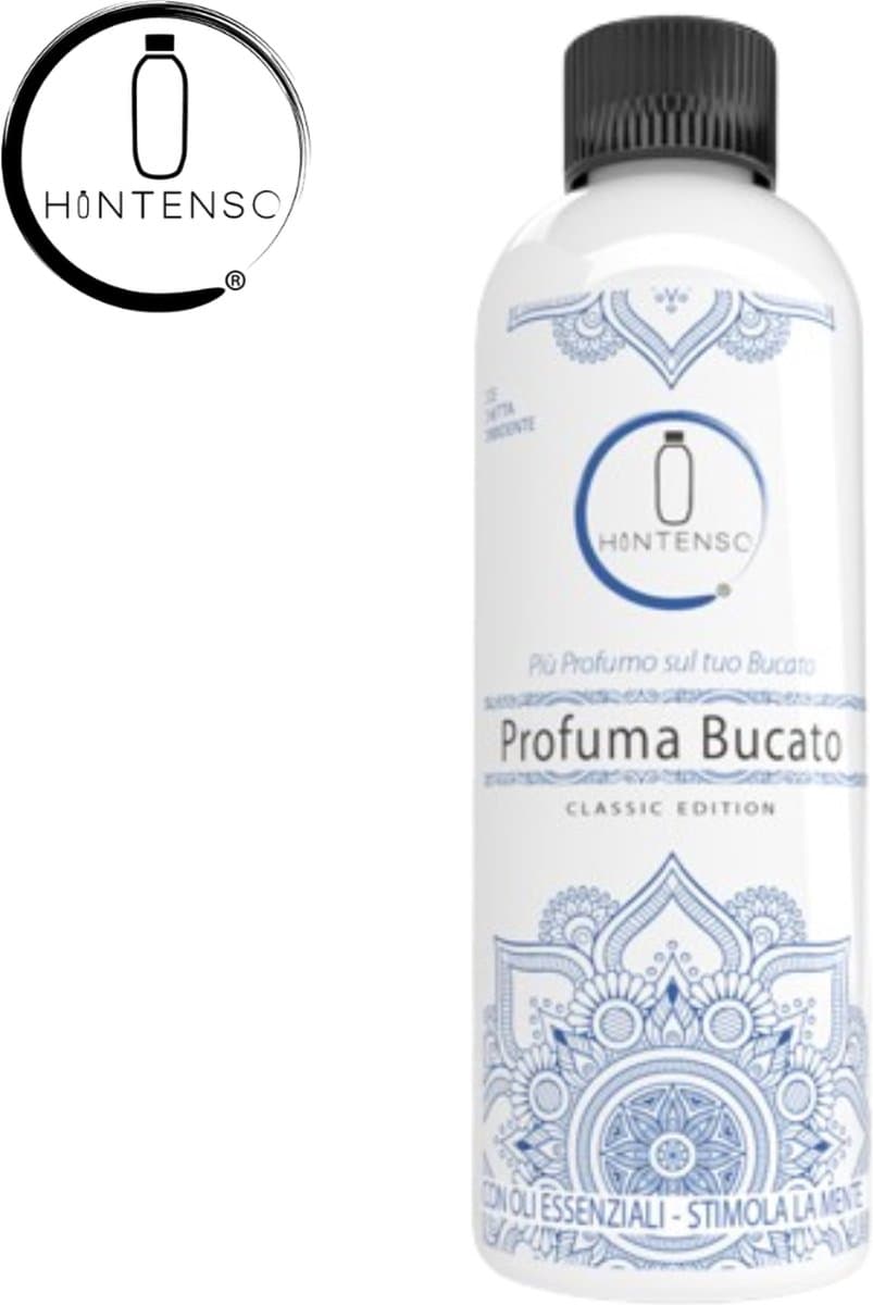 Wasparfum Hintenso Classic Edition Blue 500ml 70 Wasbeurten - Inclusief 1 gratis tester - Frisse was - Heerlijke geur - Textielverfrisser – Wasverzachter – Zeebries - Wasparfum - Wasmachine — afbeelding 1
