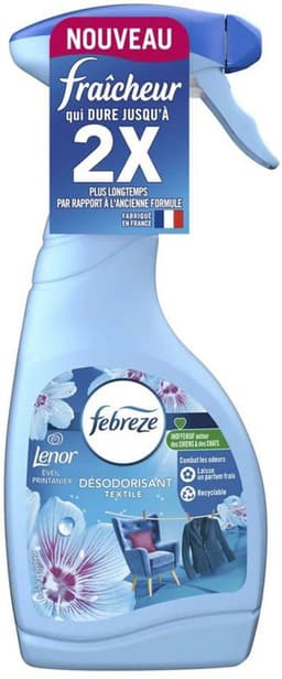 Ambi Pur Textielverfrisser Spray Spring Awakening - 8 x 500 ml - Voordeelverpakking — thumbnail 1