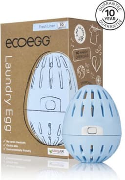 EcoEgg Was ei – Verse Linnen - Wasparels – Navulbaar – Geschikt voor de gevoelige huid – Dermatologisch getest - 70 wasbeurten - Blauw — thumbnail 1