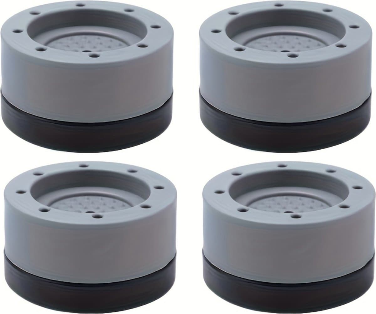 Nivard Wasmachine Verhoger - Koelkast Verhoger - Met Wielen - Wasdroger - Ombouw - 4 Stuks — afbeelding 1