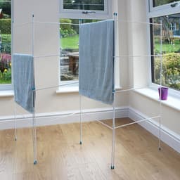 Binnen Buiten Vouwkleding Airer Wasdroger - Compact en Draagbaar — thumbnail 3