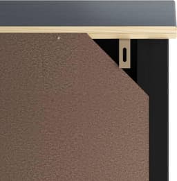 Equivera Wasmachine Ombouw - 60 x 27 x 164,5 cm - Wasmachine Kast - Wasmachine Opbouwmeubel - Wasmachine Meubel - Wasmachinekast — thumbnail 4