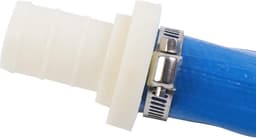 Platte afvoerslang voor waterpompen - 20 m x 25 mm - blauw — thumbnail 5