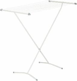 BRASQ Droogrek Staand Wit - 8 meter - Wasdroger - Inklapbaar Wasrek - Staand Droogrek - Droogrekken - 90x53x83 cm — thumbnail 1