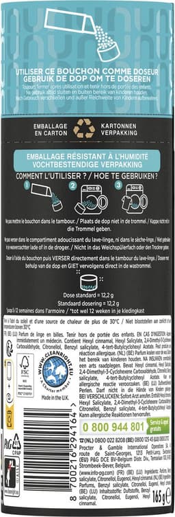 Lenor Unstoppables Fresh Geurparels - Geurbooster Voor Je Was - Voordeelverpakking 6 x 165g — thumbnail 3