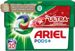 Ariel Wasmiddel Pods +Ultra Vlekverwijderaar - 4 x 20 Wasbeurten Voordeelverpakking — thumbnail 5