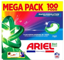 Ariel - Color 3-in-1 Pods - 100 Capsules — thumbnail 1