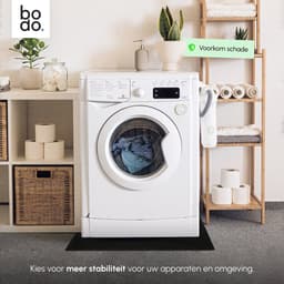 Bodo® Anti Trillingsmat Wasmachine en droger - 60x60x1.2cm — thumbnail 4