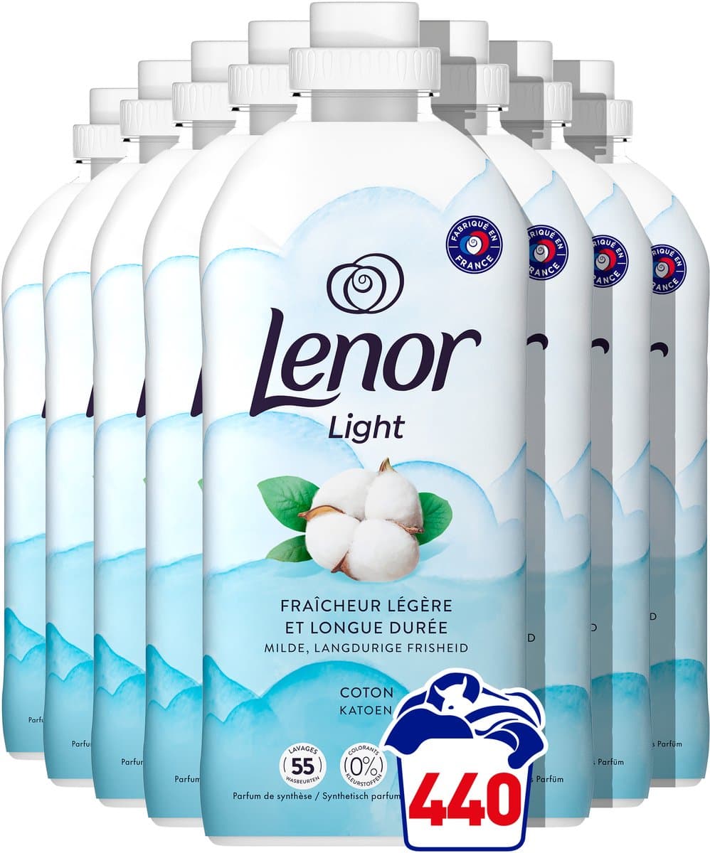Lenor Wasverzachter Katoen Fris - 8 x 55 Wasbeurten — afbeelding 1