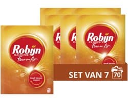 Robijn - Waspoeder - Fleur & Fijn - 7 x 10 wasbeurten - Voordeelverpakking