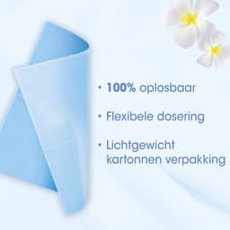Robijn - Stralend Wit Wasmiddeldoekjes - 4 x 16 wasstrips - Voordeelverpakking — thumbnail 3