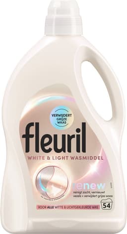 Fleuril White & Light Wasmiddel - 4 x 54 = 216 wasbeurten - Voordeelverpakking — thumbnail 2