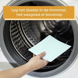 Robijn - Wasmiddeldoekjes Stralend Wit - 5 x 16 stuks - Voordeelverpakking — thumbnail 4