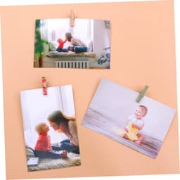 Houten Clips - Decoratieve Punaises - Foto's Ophangen - Natuurlijk Hout - 60 Stuks - Multicolor — thumbnail 5