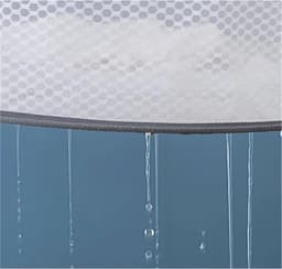 Wasnet Kleding Drogen - Droogmand Opvouwbaar - Gevoelige Stoffen Drogen - Meerlaags Ventilatie Net - 61 x 78 cm - Grijs — thumbnail 2