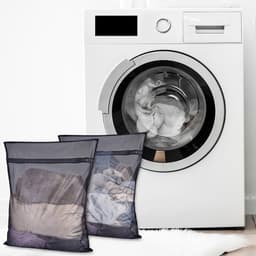 Set van 6 wasnetten voor delicate kleding, duurzaam en anti-verstrikking, wasmachine accessoires voor veilig wassen — thumbnail 2