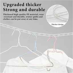 Waslijn - Drooglijn Touw - Buiten Kleding Drogen - Antislip Winddicht - Tot 9 Meter - One Color — thumbnail 4
