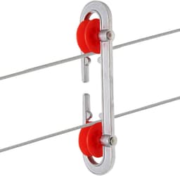 Waslijnspreider - Waslijn accessoire - Was ophangen - Geen klitten - 18.5 cm - Grijs — thumbnail 5