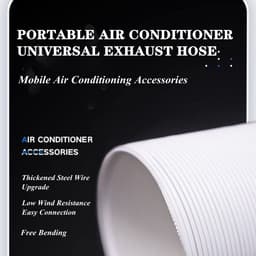 SPHProducts - Flexibele Air Conditioner Afvoerslang - 2 Meter lengte - Geschikt voor Gasfornuizen - 13 cm diameter - Verlengsnoer voor Airco's - Ideaal... — thumbnail 5