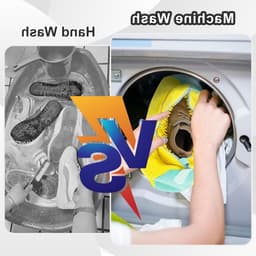 Waszakken voor schoenen - Set van 2 herbruikbare waszakken met rits voor efficiënt reinigen en beschermen van schoenen, grijs — thumbnail 4