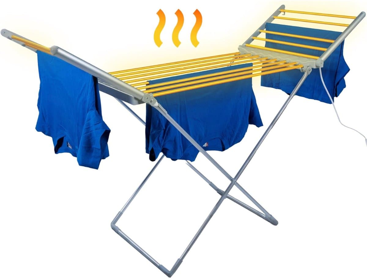 MRKK® Elektrisch Droogrek – Verwarmd Wasrek – Warmte Droogrek — afbeelding 1