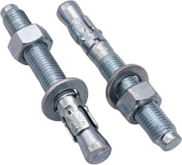 Wigankers - Verzinkte ankers - Beton bevestigen - Zelfspannende grip - M16 x 120 mm - Zilverkleurig — thumbnail 1