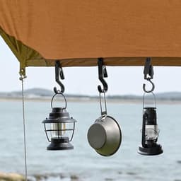 Set van 10 multifunctionele kledingknijpers voor kamperen, tentclips, lichthaak en handdoekclips - ideaal voor buitengebruik en campinglampen — thumbnail 3