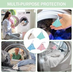 4-delige Lot Linge Mini Mesh Draagbare Multifunctionele Polyester Linge Pakket in Filet Anti-Vervorming Met Sluiting voor Lingerie Kleding Delicatessen en Reizen — thumbnail 4