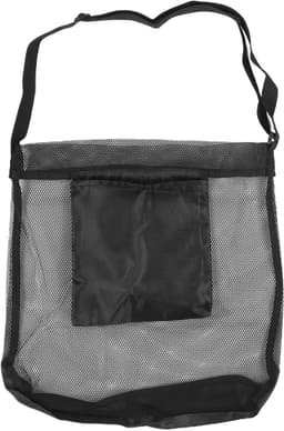 Paddenstoelenplukzak Gaas - Foerageertas Polyester - Bessen Verzamelen - Lichtgewicht Ademend - 43x43cm - Zwart — thumbnail 5