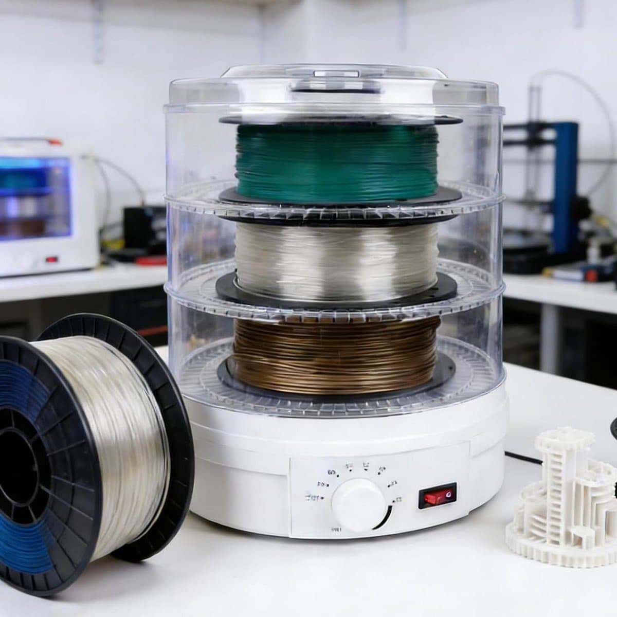 Filament Droger Box - 3D Print Droogoven - 3D Printen Verbeteren - 360° Circulerende Verwarming — afbeelding 1