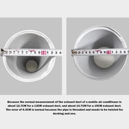 Afvoerslang Airco - Slang Ventilatie - Lucht Afvoeren - Energiezuinig - Ø130/150 mm - Meerkleurig — thumbnail 4