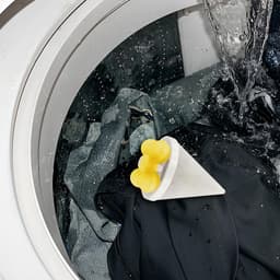 Haarfilters Wasmachines - Pluisvangers - Kleding Reinigen - Herbruikbaar Ontwerp - 4.5 cm - Geel — thumbnail 4