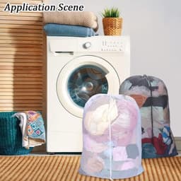 Dailygoody - Waszakken - Mesh Waszakken - Met Trekkoord - 90 x 60 cm — thumbnail 4