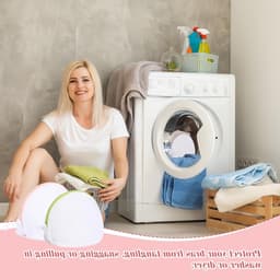 Set van 6 Wasnetten voor Bh's en Ondergoed, Bescherming voor Lingerie in de Wasmachine, Vermindert Beschadiging van Intieme Kleding — thumbnail 5