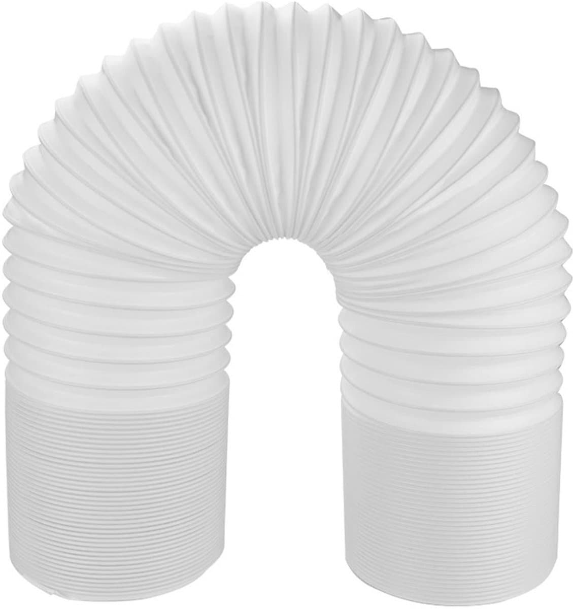 Dailygoods- Uitlaatslang 3 meter - Airco Slang 130 mm - Opvouwbaar - Flexibel - PP/Staaldraad - Eenvoudige installatie — afbeelding 1