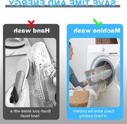 Dailygoods- Schoenwaszak Set van 2 - Herbruikbaar - Robuuste Waszak — thumbnail 2