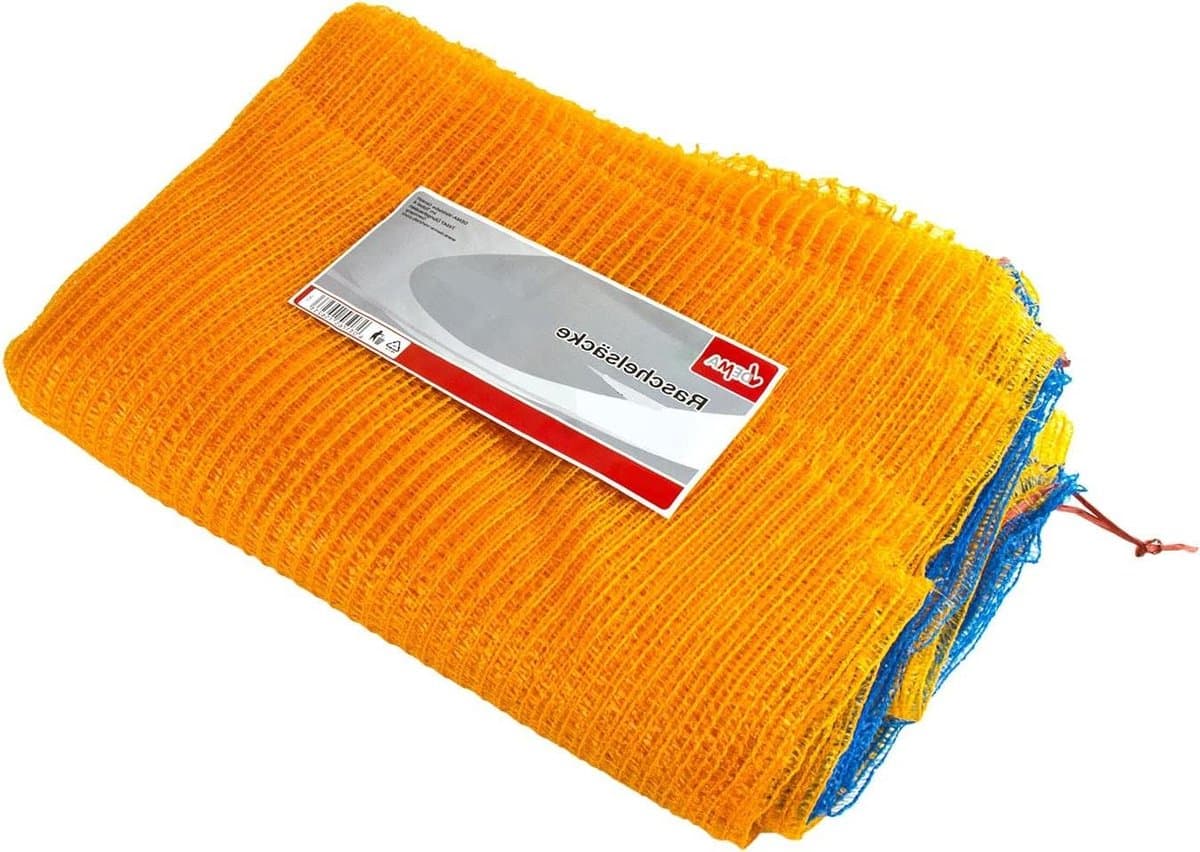 Gaaszakken - Netzakken - Producten Verpakken - Met Trekkoord - 5 kg 20 Stuks - Blauw — afbeelding 1