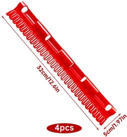 Dailygoods- Droogrek Winddicht - 4 Stuks - Kunststof Hangers - Compact Formaat - Voor Sokken/Ondergoed - Optimale Luchtcirculatie - Wasrek — thumbnail 5