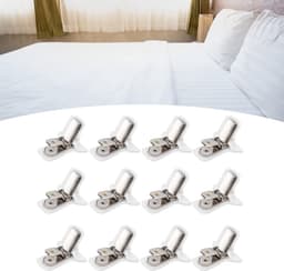 Dailygoods- Dekbedclips voor Dikke Dekbed - 12 Stuks - Dekbedbevestigingsclips - Lakenbevestigingsclip - Beddengoedaccessoires - Lichtgewicht en Praktisch - Beddengoedclips — thumbnail 4