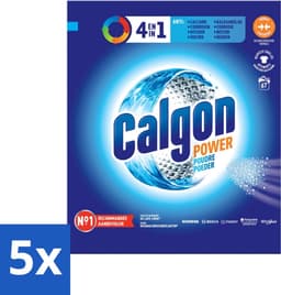5 x Calgon - Wasmachinereiniger - Tegen Kalkaanslag / Corrosie / Wasmiddelresten / Geuren - 67 Wasbeurten - Voordeelverpakking - 5 stuks — thumbnail 2