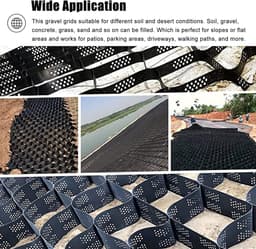 Stabilisator Geogrid - Flexibel Gridsysteem - Ondergrond Stabiliseren - Intrekbaar Ontwerp - 6x6 Meter — thumbnail 5