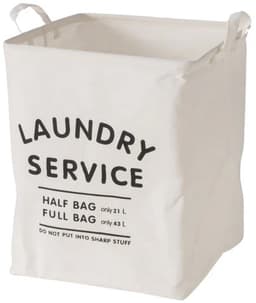 Stijlvolle Wasmand / Laundrybag – Katoen – 34 x 34 x 40 cm — thumbnail 4