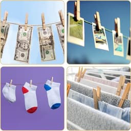 100 Stuks Houten Wasknijpers voor Foto's en Kleding - Creatieve DIY Decoratie en Wandversiering — thumbnail 5