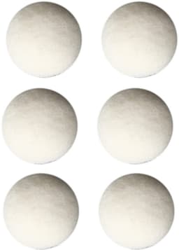 Jhubersproducts - Droogballen - Wol Droogballen - Vermindert Statische Elektriciteit - 4 cm - Elimineren Geur - Energie besparen - Voor Thuis - 6 Stuk — thumbnail 5
