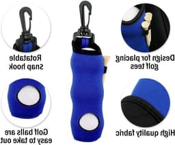 Compacte Waszak voor Golfballen, 6 Stuks Waterdichte Schoonmaakzakken voor Golfballen, Ideaal voor Opslag en Transport van Golfaccessoires, Geschikt voor Mannen en Vrouwen — thumbnail 5