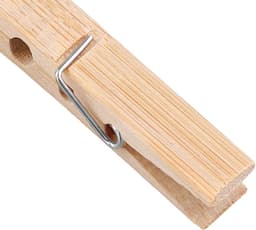 Houten Kledinghangers - Kleine Knijpers - Knutselen Foto's - Natuurlijk Hout - 400 Stuks - Naturel — thumbnail 5