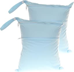 Dubbele Wasbare Wetbag voor Baby, 30 x 36 cm, Kleurige Luiertas en Waszak, Ideaal voor Nat en Droog, Organiser voor Stoffen Luiers en Reisaccessoires — thumbnail 5