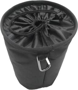 Waterdichte Peg Bag - Kleding Pin Sack - Wasknijpers Opbergen - Met Ophanghaak - 20x30 cm - Zwart — thumbnail 5