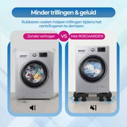Roegaarden Wasmachine Verhoger - Anti-Trilling - Verstelbaar - 8 Poten Stabiliteit - Gemakkelijk te installeren — thumbnail 2
